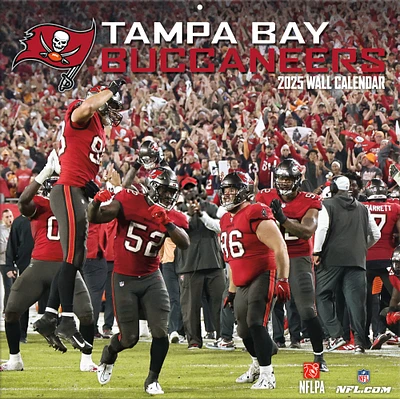 Tampa Bay Buccaneers 2024-2025 12” x 12” Team Wall Calendar