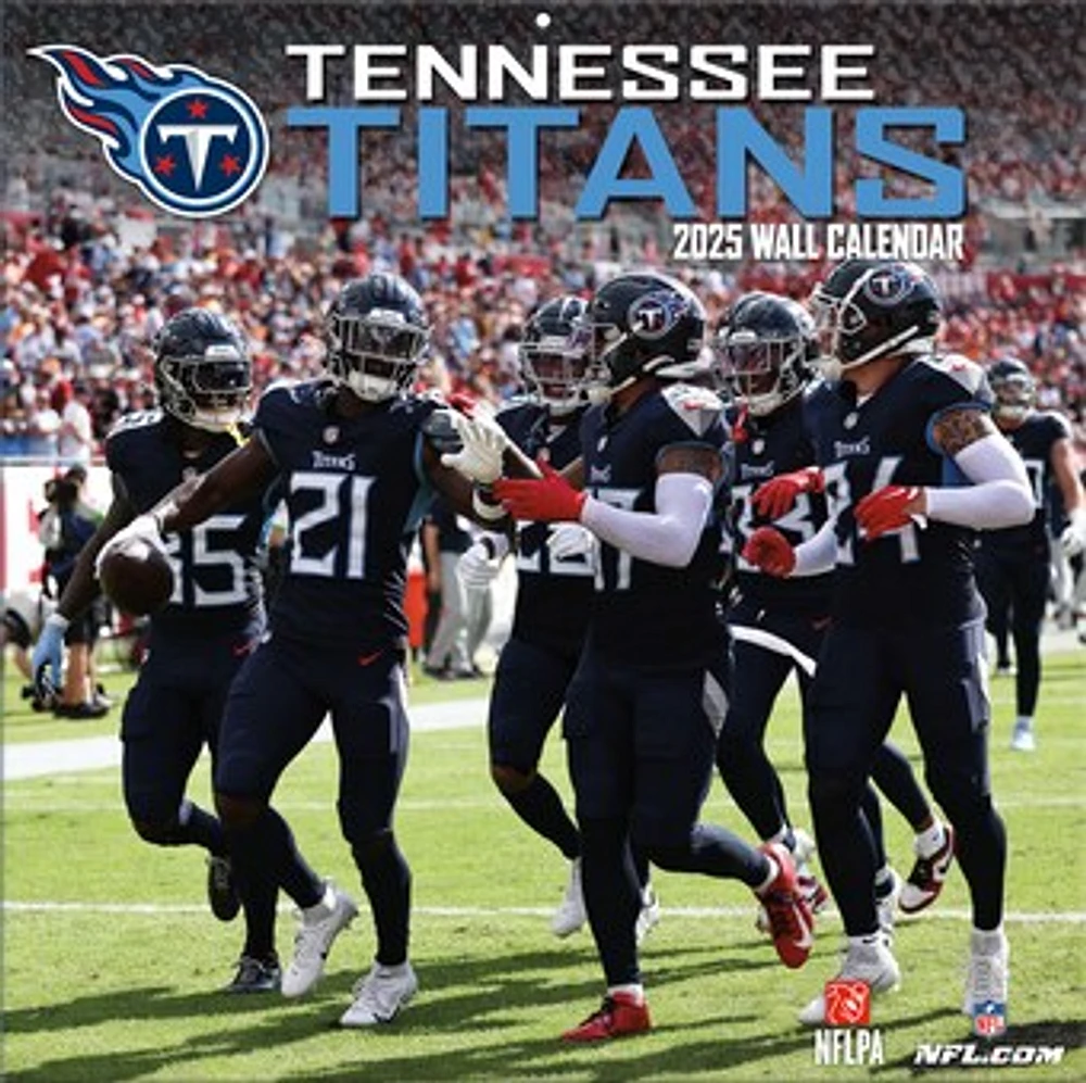 Tennessee Titans 2024-2025 12” x 12” Team Wall Calendar