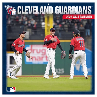 Cleveland Guardians 2024-2025 12” x 12” Team Wall Calendar