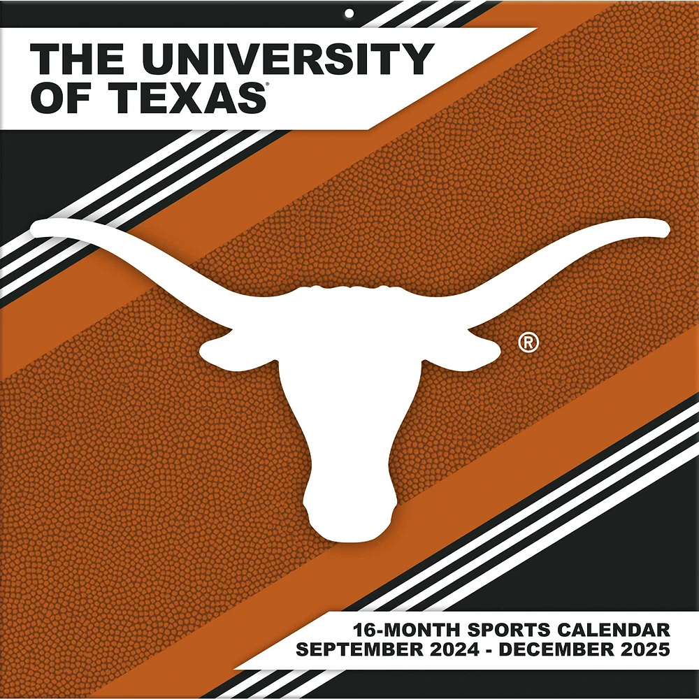 Texas Longhorns 2024-2025 12” x 12” Team Wall Calendar