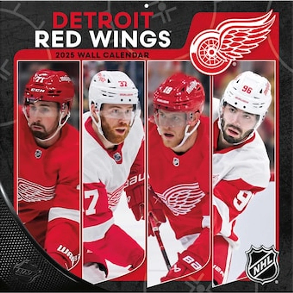 Detroit Red Wings 2024-2025 12” x 12” Team Wall Calendar