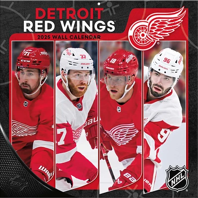 Detroit Red Wings 2024-2025 12” x 12” Team Wall Calendar