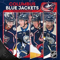 Columbus Blue Jackets 2024-2025 12” x 12” Team Wall Calendar