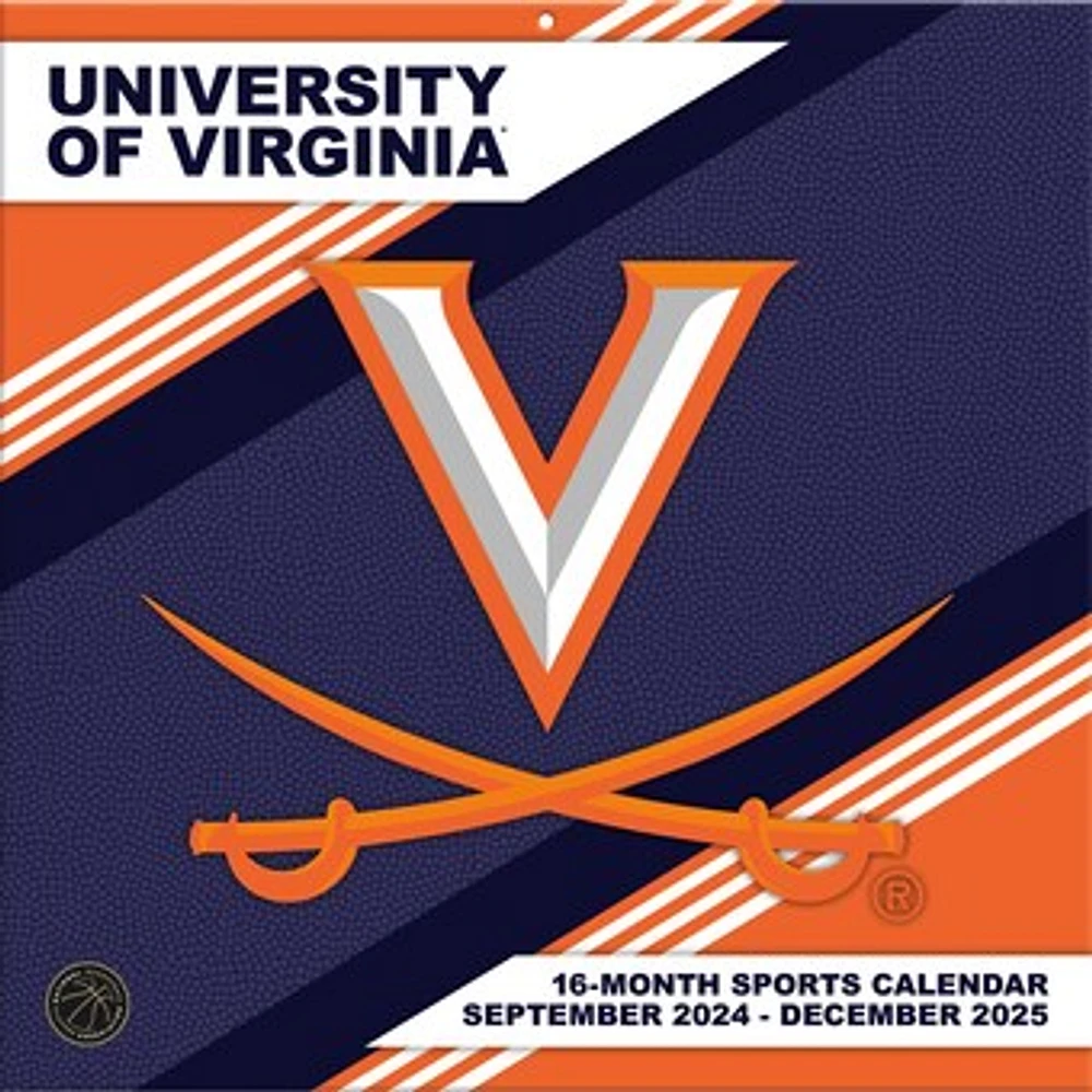 Virginia Cavaliers 2024-2025 12” x 12” Team Wall Calendar