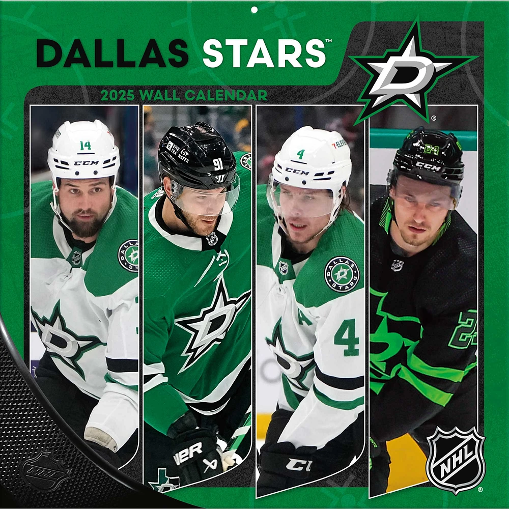 Dallas Stars 2024-2025 12” x 12” Team Wall Calendar