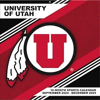 Utah Utes 2024-2025 12” x 12” Team Wall Calendar