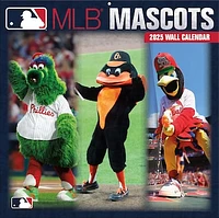 MLB Multi-Team 2025 12" x 12" Mascots Wall Calendar