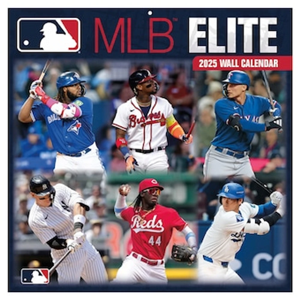 MLB Multi-Team 2025 12" x 12" Elite Wall Calendar