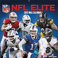 NFL Multi-Team 2025 12" x 12" Elite Wall Calendar