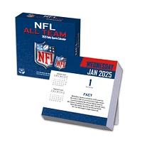 NFL 2025 Boxed Desk Calendar