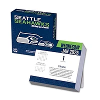 Seattle Seahawks 2025 Boxed Desk Calendar