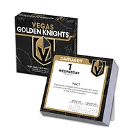 Vegas Golden Knights 2025 Boxed Desk Calendar