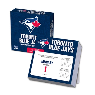 Toronto Blue Jays 2025 Boxed Desk Calendar