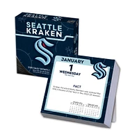 Seattle Kraken 2025 Boxed Desk Calendar