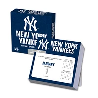 New York Yankees 2025 Boxed Desk Calendar