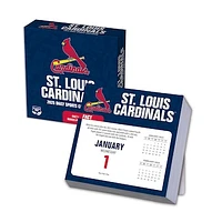 St. Louis Cardinals 2025 Boxed Desk Calendar