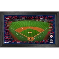 Highland Mint Texas Rangers Framed 12" x 20" 2024 Signature Field Photograph - Facsimile Signatures - Limited Edition of 5,000