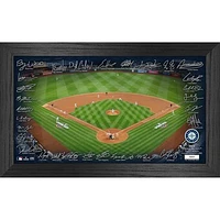 Highland Mint Seattle Mariners Framed 12" x 20" 2024 Signature Field Photograph - Facsimile Signatures - Limited Edition of 5,000