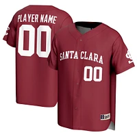 Unisex GameDay Greats Maroon Santa Clara Broncos NIL Pick-A-Player Baseball Lightweight Jersey