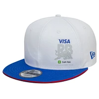 Men's New Era Royal RB Visa Cash App Essential Flawless 9FIFTY Snapback Hat