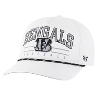 Men's '47 White Cincinnati Bengals Roscoe Speckle Adjustable Hat