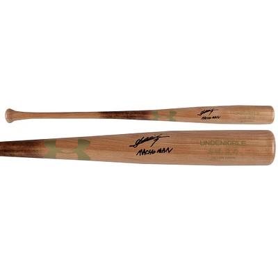Masataka Yoshida Boston Red Sox Autographed Under Armour Model Bat with "Macho Man" Inscription