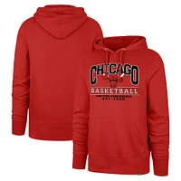 Unisex '47  Red Chicago Bulls Good Call Headline Pullover Hoodie