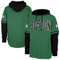 Men's '47 Kelly Green Boston Celtics Trifecta Shortstop Pullover Hoodie