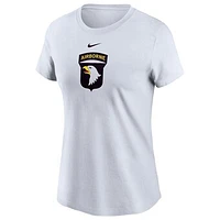 Women's Nike White Army Black Knights 2024 Rivalry Collection Airborne T-Shirt