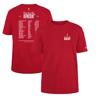 Men's New Era Red NBA 2024 Represent The Canadians T-Shirt