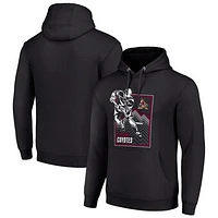Men's Starter Arizona Coyotes Player Grid Fleece Pullover Hoodie