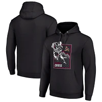Men's Starter Arizona Coyotes Player Grid Fleece Pullover Hoodie