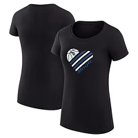 Women's G-III 4Her by Carl Banks Orlando Magic Heart T-Shirt