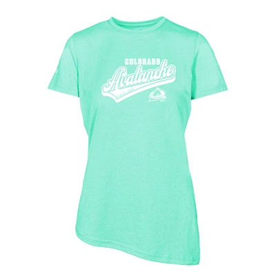 Women's Levelwear Mint Colorado Avalanche Birch Sweep T-Shirt