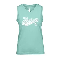 Women's Levelwear Mint Vegas Golden Knights Paisley Sweep V-Neck Tank Top