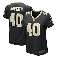 Women's Nike Zander Horvath  Black New Orleans Saints Game Jersey