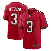 Men's Nike Jordan Whitehead  Red Tampa Bay Buccaneers Game Jersey