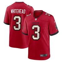 Men's Nike Jordan Whitehead  Red Tampa Bay Buccaneers Game Jersey