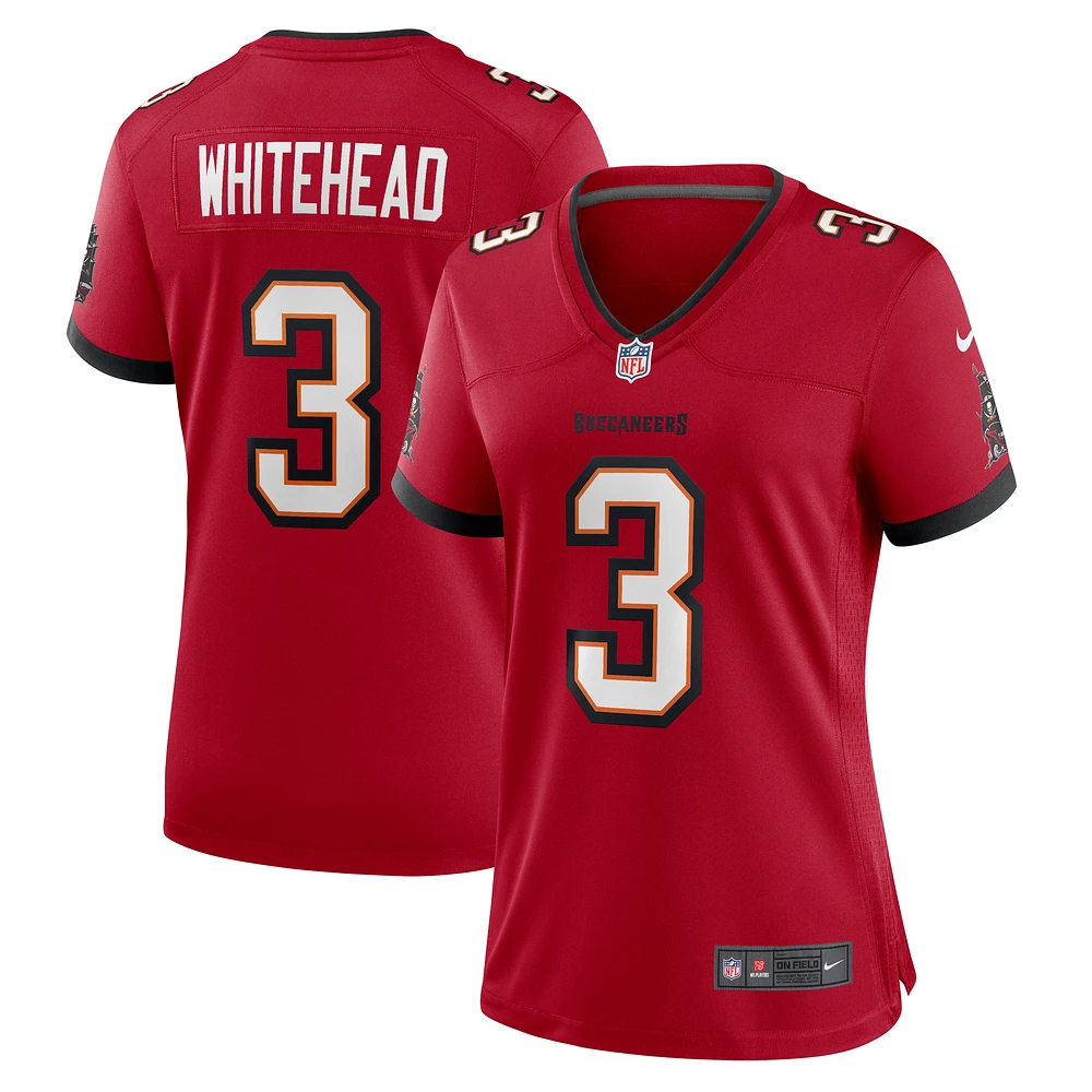 Women's Nike Jordan Whitehead  Red Tampa Bay Buccaneers Game Jersey