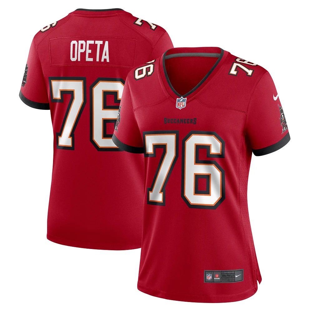 Women's Nike Iosua Opeta  Red Tampa Bay Buccaneers Game Jersey