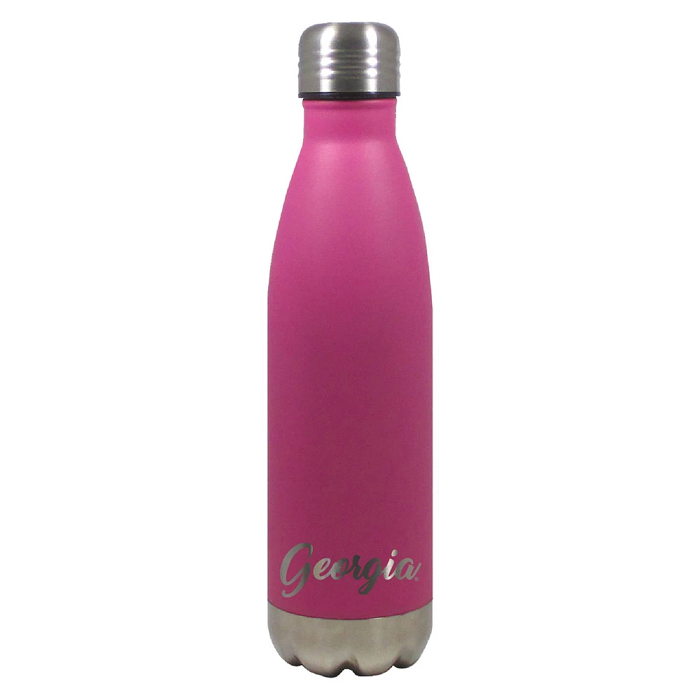 Pink Georgia Bulldogs 18oz. Supreme Bottle