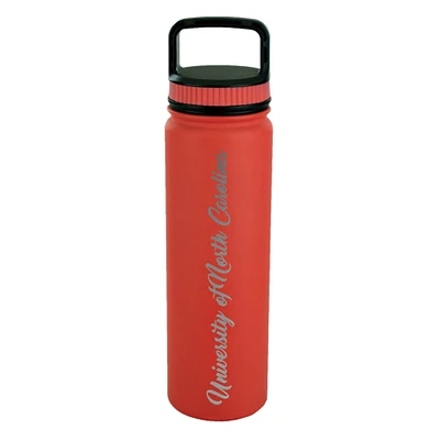 Coral North Carolina Tar Heels 24oz. Eugene Stainless Steel Water Bottle
