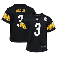 Toddler Nike Russell Wilson Black Pittsburgh Steelers Game Jersey