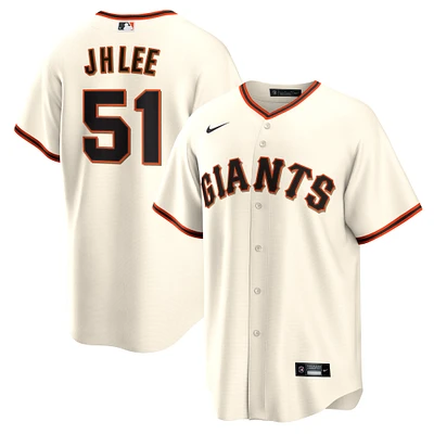 Men's Nike Jung Hoo Lee Cream San Francisco Giants Home Replica Player Jersey