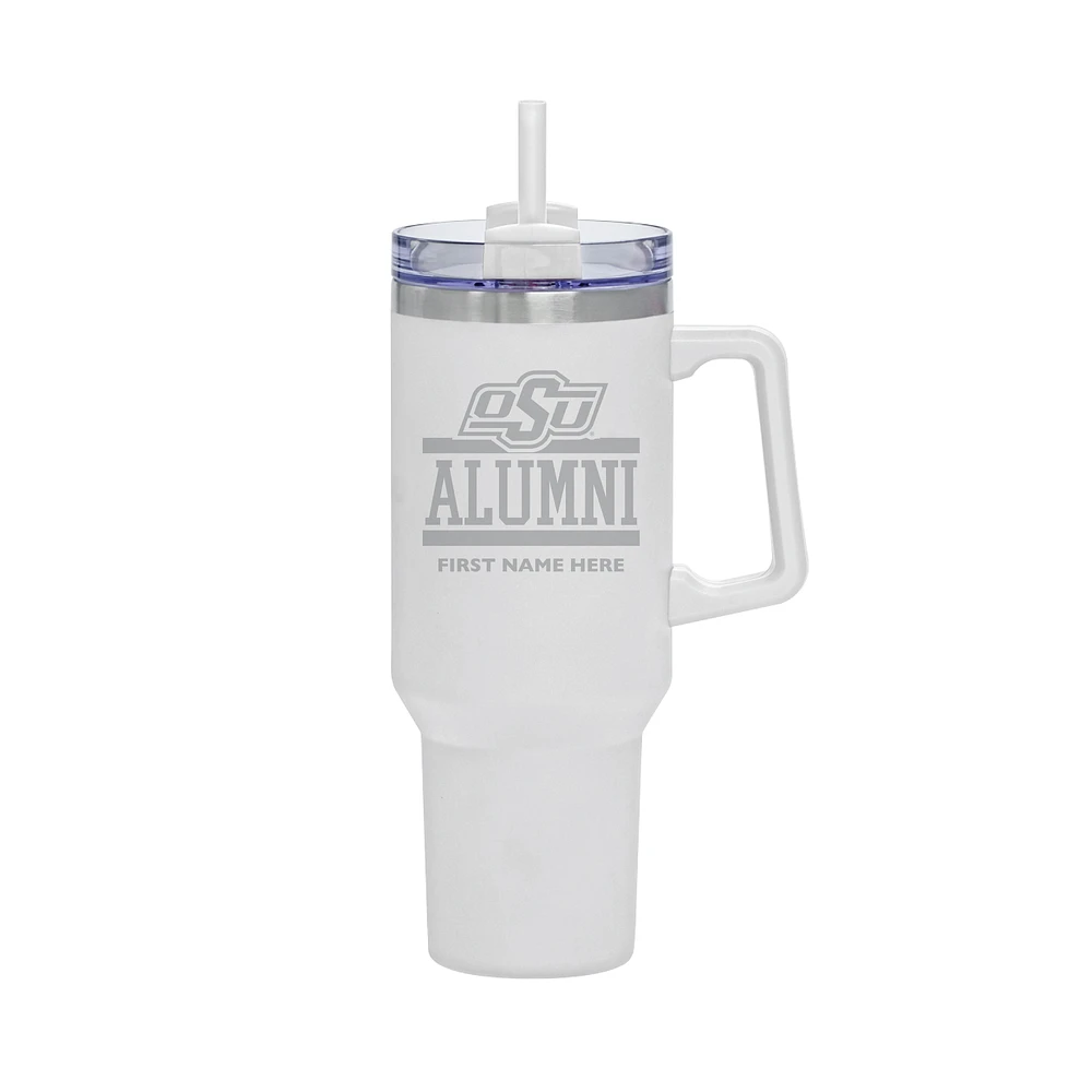 Oklahoma State Cowboys 40oz. Rocky Alumni Personalized Tumbler