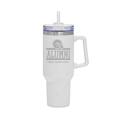 UAlbany Great Danes 40oz. Rocky Alumni Personalized Tumbler