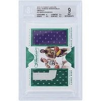 Magic Johnson & Larry Bird 2015-16 Panini Flawless Dual Relic #DD-LBMJ #4/5 BGS Authenticated 9 Card - 9,9.5,8.5,9.5 Subgrades