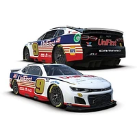 Action Racing Chase Elliott 2024 #9 Unifirst Darlington Throwback 1:24 Regular Paint Die-Cast Chevrolet Camaro