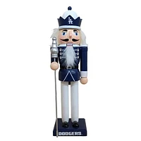Los Angeles Dodgers 12" Wooden Nutcracker Statue