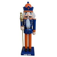 New York Mets 12" Wooden Nutcracker Statue